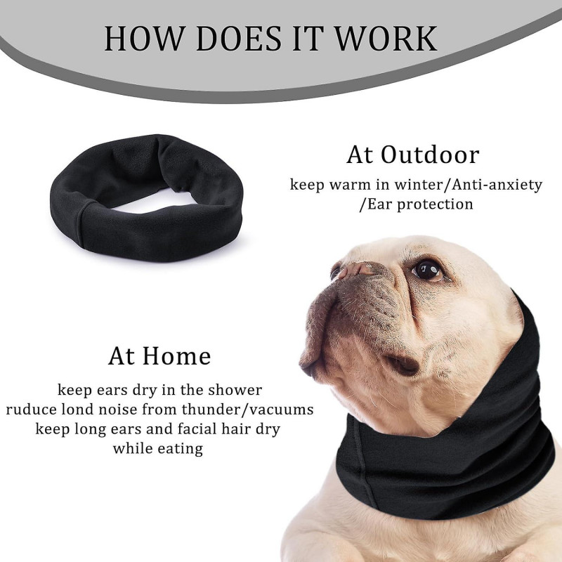 2pcs Dog Quiet Ear Covers pour la protection des oreilles, Calming Ear Muffs pour chiens / chats - Hood For [...]