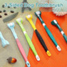 4 Pieces 3 Sided Dog Toothbrush Long Handle Pet Brush Canine Toothbrush Kit For Dental Care For Dogs And Cats [...]