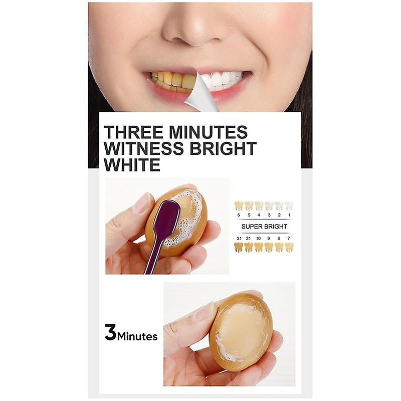 Teeth Whitening Powder Pearl Essence Natural Dental Toothpaste Toothbrush Kit Oral for Remove Stai