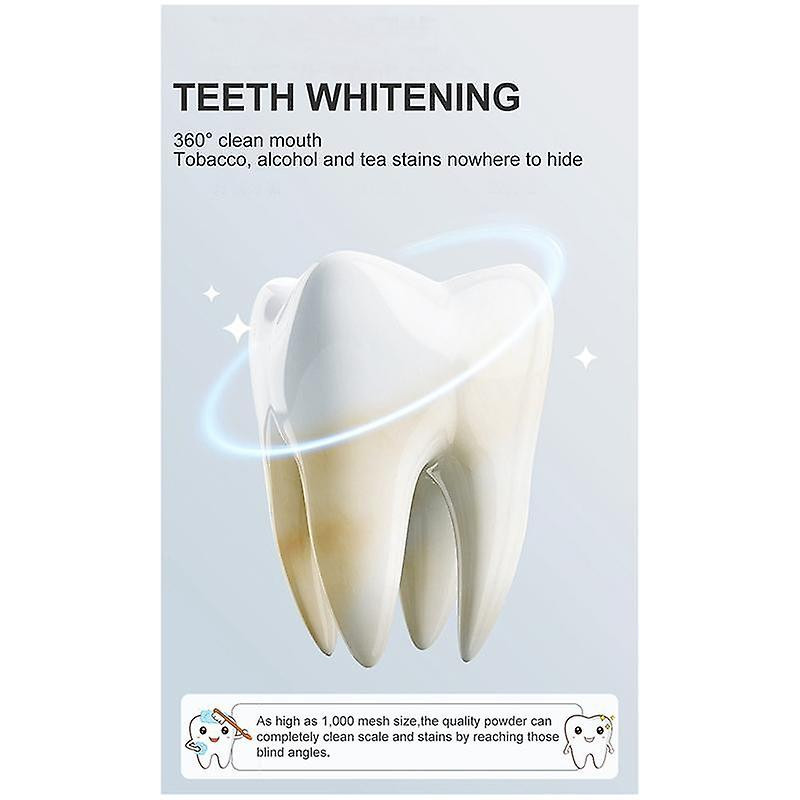 Teeth Whitening Powder Pearl Essence Natural Dental Toothpaste Toothbrush Kit Oral for Remove Stai