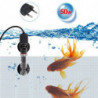 Mini Aquarium Heater Submersible Auto Thermostat Heater Fish Tank Water Heater Quartz Tube with Suct