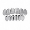 Grills Hip Hop Upper Lower 6 Caps Capsules Halloween Cosplay Haut Argent