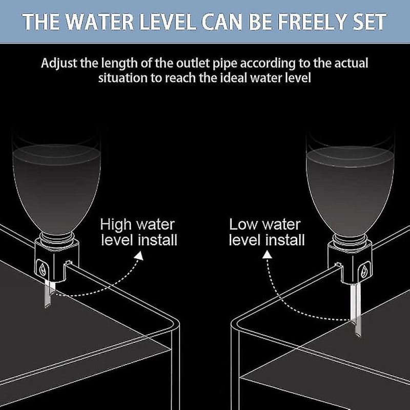 Auto Top Off Water Filler,aquarium Auto Top Off System Mini Tortoise Tank Water Level Controller Smart Ato Refiller Tw