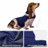 Manteau de soulagement de l’anxiété de chien de confort, gilet calmant d’anxiété de chien pour l’orage, voyage, [...]