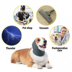 Couvre-oreilles silencieux pour chien pour la protection des oreilles, cache-oreilles calmants pour chiens / chats [...]