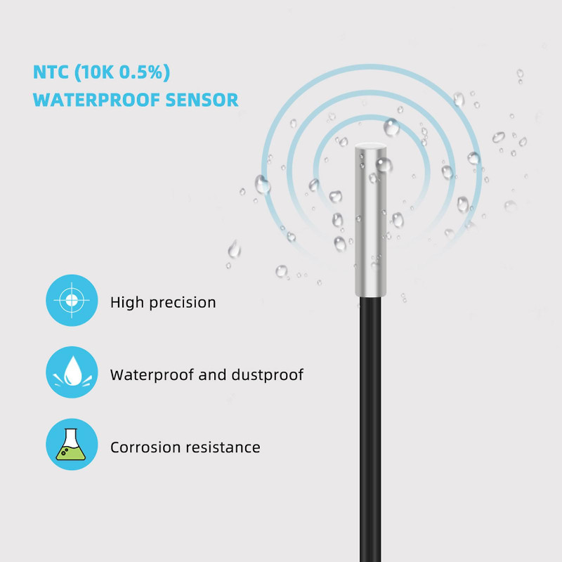 Moniteur d’affichage LED double couleur Contrôleur électronique de température Chaleur / refroidissement