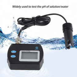 Portable LCD Digital PH Meter Aquarium Pool Hydroponics Water Monitor EU 220V