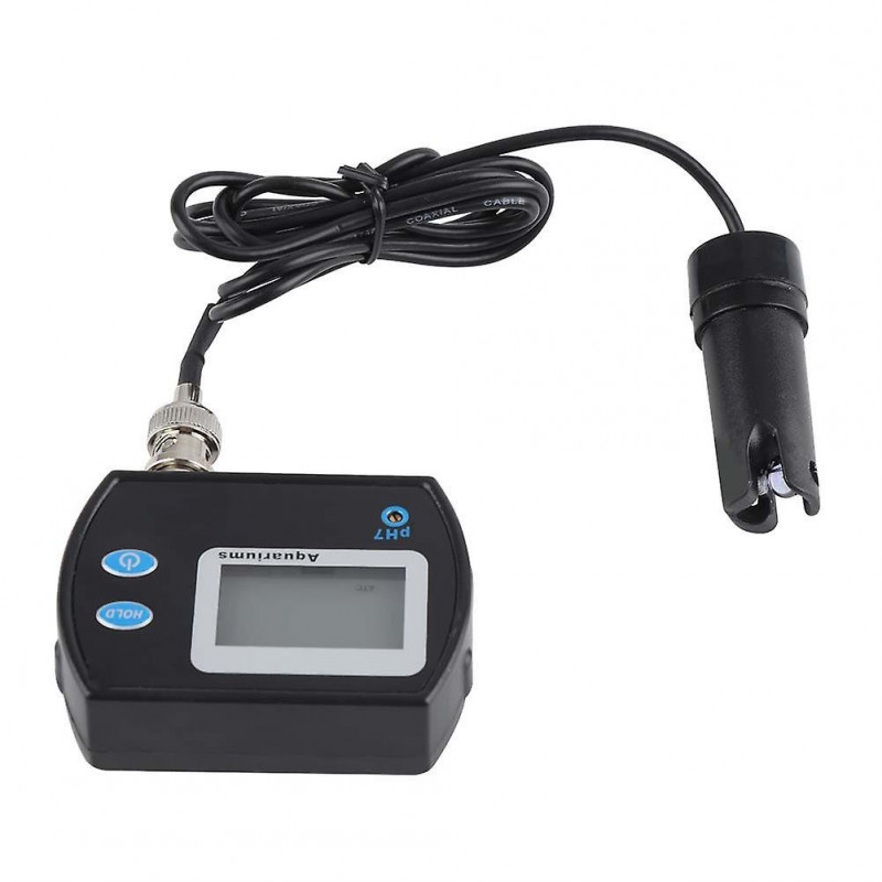 Portable LCD Digital PH Meter Aquarium Pool Hydroponics Water Monitor EU 220V