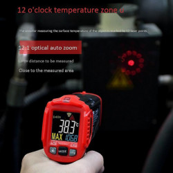 Infrared Thermometer High Precision Water Temperature Oil Temperature Thermometer Handheld High Tem