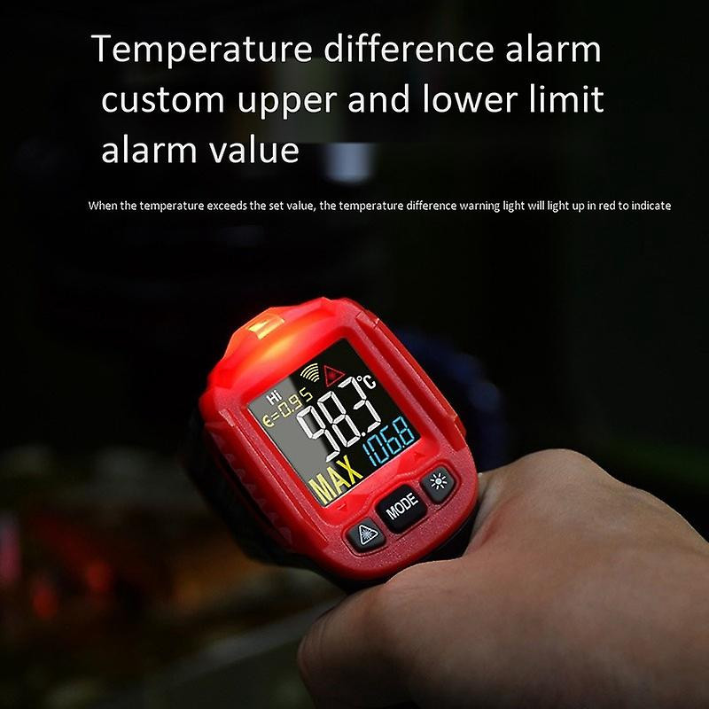 Infrared Thermometer High Precision Water Temperature Oil Temperature Thermometer Handheld High Tem