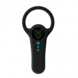 Lecteur de puce d’animal noir 134.2 / 125KHz Dual Frequency stocke 800 données Écran couleur pour les chats, les [...]