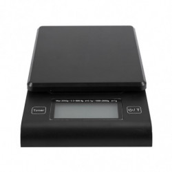 Digital Coffee Scale Multi-Function Kitchen With Timer Temperature Probe Lcd Monitor 2000G / 1G