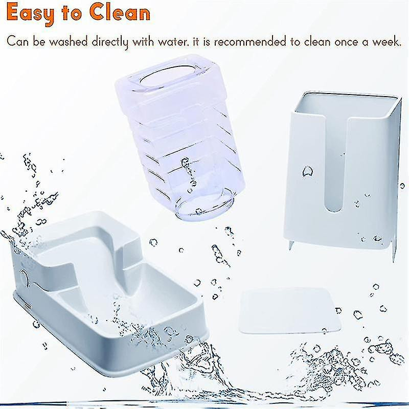 Cat Er And Cat Dispenser In Set 2 Packs Compatible With Pets Grey