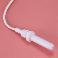 Top 1 Dc1.5v Embedded Electronic Digital Display Pet Box Fahrenheit Hygrometer With 1.5 Meter Probe -50-60 Celsius White