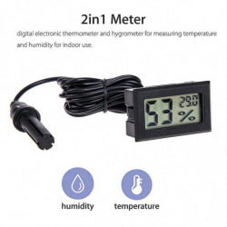 Digital Lcd Thermometer Sensor Convenient Hygrometer Gauge Indoor Refrigerator Aquarium Monitoring Display [...]