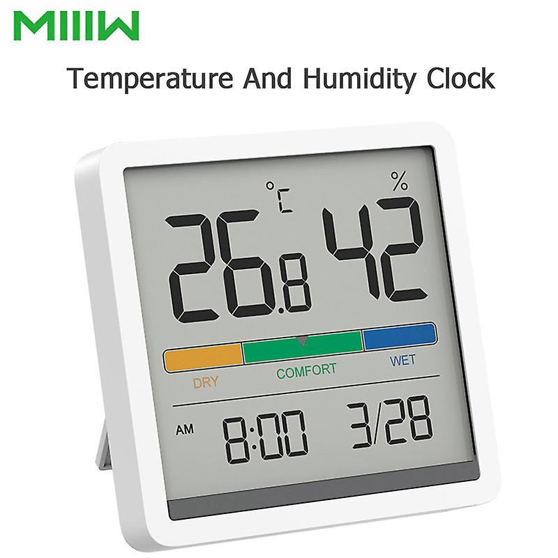 Miiiw Mute Temperature And Humidity Clock Home Indoor High-precision Baby Room C/f Temperature Monitor 3.34inch [...]