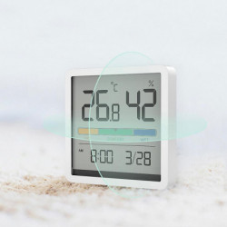 Miiiw Mute Temperature And Humidity Clock Home Indoor High-precision Baby Room C/f Temperature Monitor 3.34inch [...]