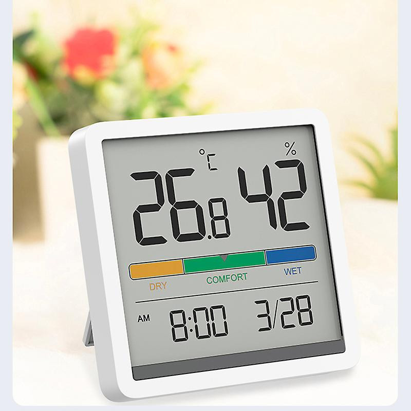 Miiiw Mute Temperature And Humidity Clock Home Indoor High-precision Baby Room C/f Temperature Monitor 3.34inch [...]