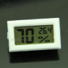 White Mini Digital Lcd Thermometer Hygrometer Humidity Temperature Meter Whosale&dropship-black