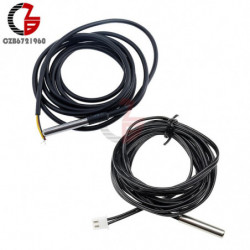 Ds18b20 Ds18s20 Ntc 10k 1% 3950 Waterproof Digital Temperature Sensor Probe Ntc Thermistor Thermal Cable