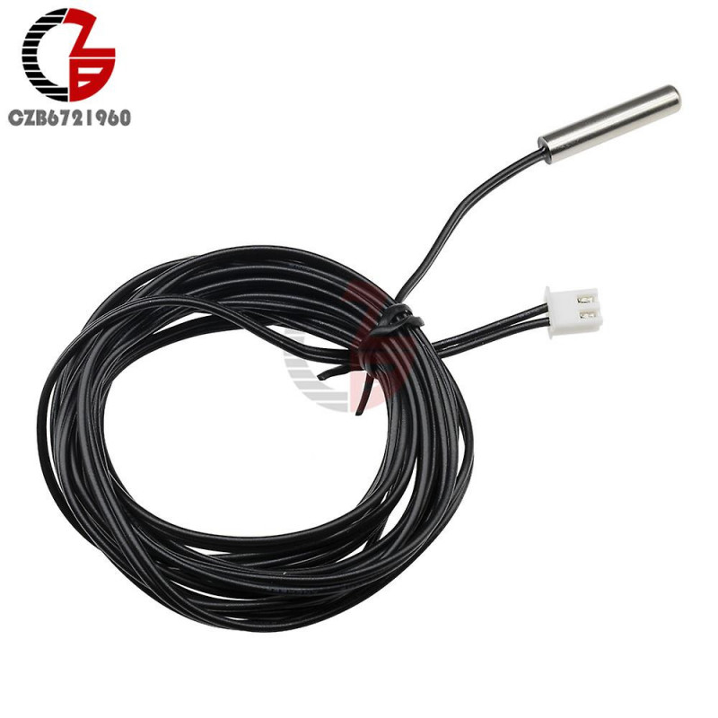 Ds18b20 Ds18s20 Ntc 10k 1% 3950 Waterproof Digital Temperature Sensor Probe Ntc Thermistor Thermal Cable