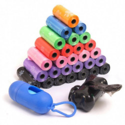 50rolls Dog Poop Bags Pet Waste Garbage Bags Outdoor Carrier Holder Dispenser Clean Pick Up Tools Pet Accesso-e