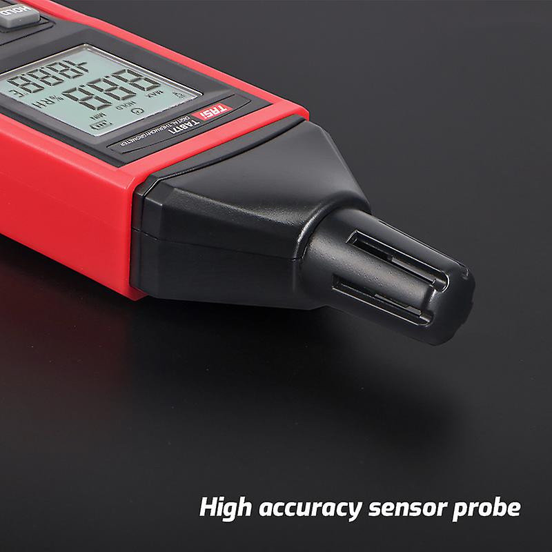 Tasi Ta8171 Digital Temperature Humidity Meter Thermomètre Mesure précise Hygrothermographe Type De poignée Hygromètre