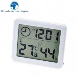 Thermomètre multifonction Hygromètre Automatique Électronique Température Humidité Moniteur Horloge 3.2inch Grand [...]