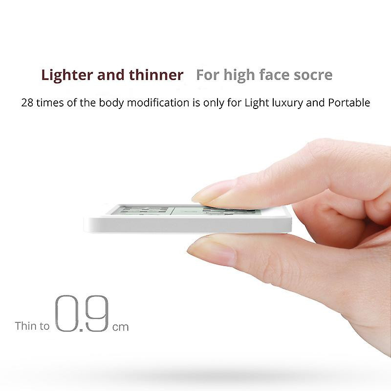 Multifunction Thermometer Hygrometer Automatic Electronic Temperature Humidity Monitor Clock 3.2inch Large Lcd Screen