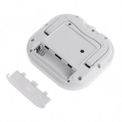 Digital Lcd Thermometer Humidity Meter Hygrometer Max Min Air Temperature Clock