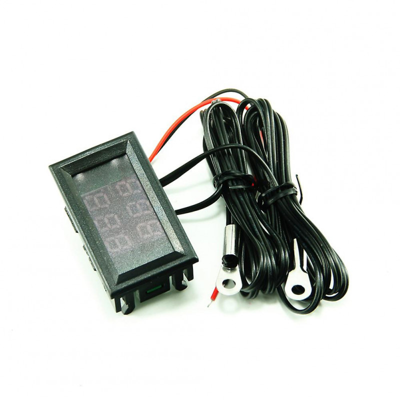 Dc4-28v High-precision Led Temperature Meter Detector Sensor Dual-display Digital Car Thermometer Ntc Metal [...]