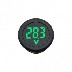 Dc 4-100v Led Digital Display Round Two-wire Voltmeter Dc Digital Car Voltage Current Meter Volt Detector Tester [...]