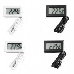 Digital Thermometer Lcd Screen Water-proof Fish Aquarium Water Tank Temperature Thermometer Meter Aqua-tic Pet Supplies