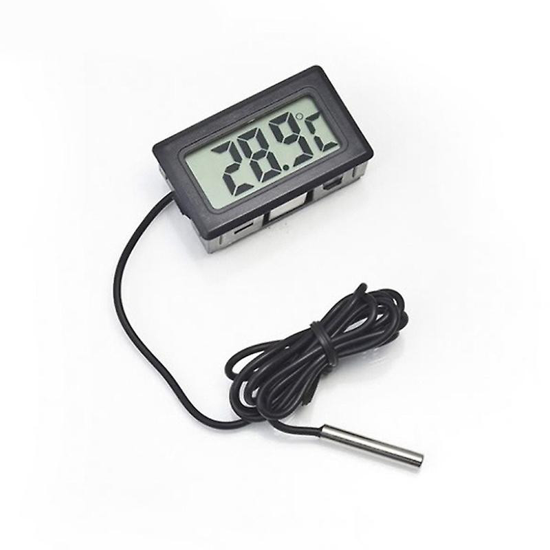 Digital Thermometer Lcd Screen Water-proof Fish Aquarium Water Tank Temperature Thermometer Meter Aqua-tic Pet Supplies