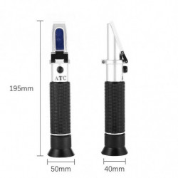 Handheld Dual Scale Sea Water Salinity Refractometer Meter Salimeter 0~10% Measurement Tool For Aquarium Seawater [...]