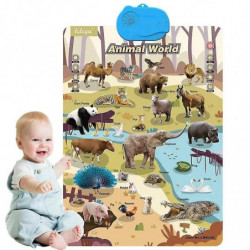 Educational toys alphabet poster interactive educational poster toy chart kindergarten learning poster interactive [...]