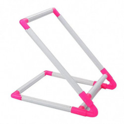 Rectangle Plastic Clip Embroidery Frame Hoop Stand Holder Easy Operation Supplies - 30X25X20cm Rectangle Plastic Clip Embroidery Frame Hoop Stand Holder Easy Operation Supplies - 30X25X20cm