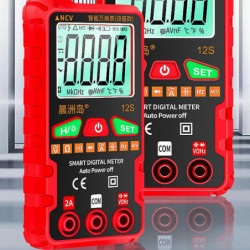 Multimeter with Digital Display High-Precision Electric Measurer for Home Household Wire