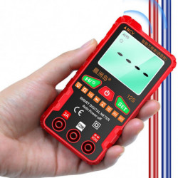 Multimeter with Digital Display High-Precision Electric Measurer for Home Household Wire