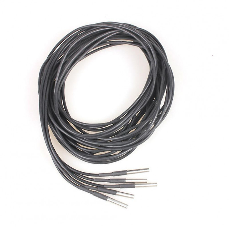 Pratique 5pcs 3M étanche numérique Température Temp Capteur Sonde DS18b20