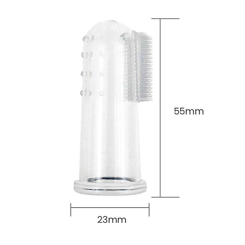 Super Soft Pet Finger Toothbrush Teddy Dog Brush Bad Breath Tartar Teeth Care Tool Dog Cat Cleaning Silicagel Pet [...]