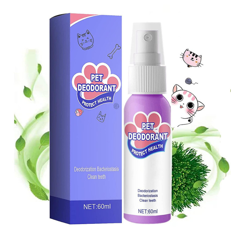 Spray oral, Spray nettoyant pour les dents pour chiens et chats, Nettoyant pour soins de soin de l’haleine pour [...]