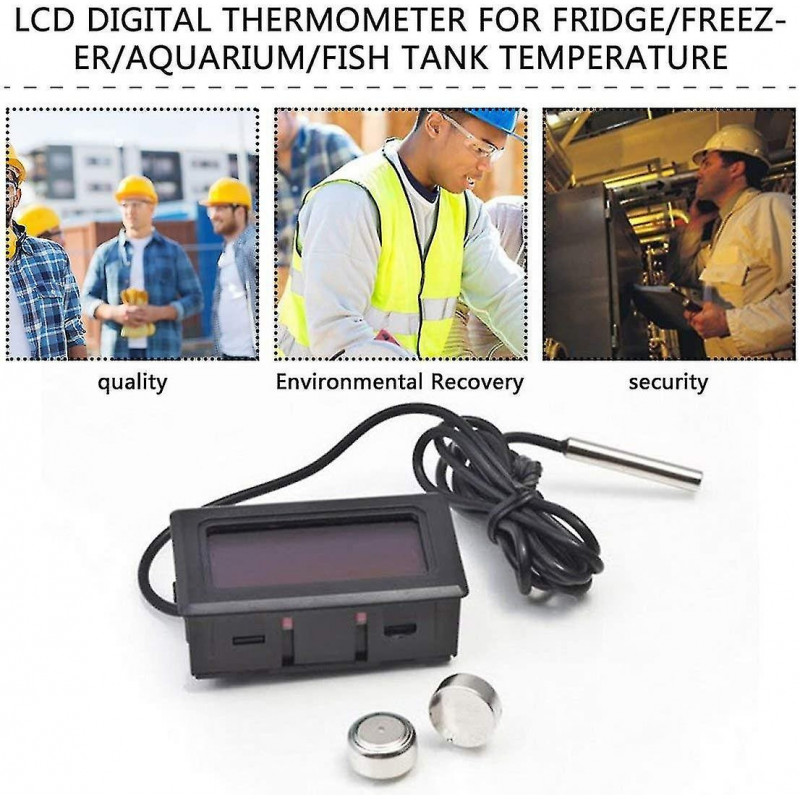 Lcd digital er for fridge/freezer/aquarium/fish tank tempeure