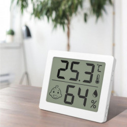 Temperature Meter High Precision Digital Display Multifunction Temperature Humidity Monitoring Smart