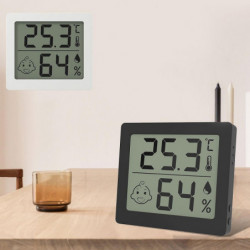 Temperature Meter High Precision Digital Display Multifunction Temperature Humidity Monitoring Smart