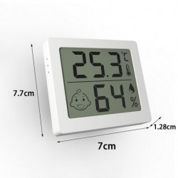 Temperature Meter High Precision Digital Display Multifunction Temperature Humidity Monitoring Smart
