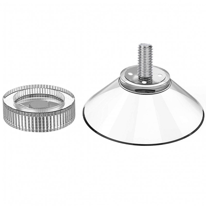 Suction Cup 40mm, Suction Cups M5 Threads Stainless Steel, Suction Cupstransparent8 Pcs