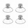 Suction Cup 40mm, Suction Cups M5 Threads Stainless Steel, Suction Cupstransparent8 Pcs