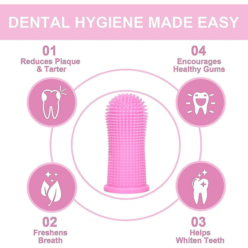 Brosse à dents pour chien Pour chien Nettoyage des dents De chien Brosse à dents Brosse à dents pour chien Kit de [...]