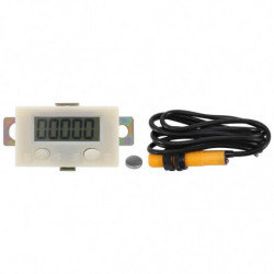 0-99999 LCD Digital Display Electronic Counter Punch Magnetic Induction Proximity Switch Reciprocat